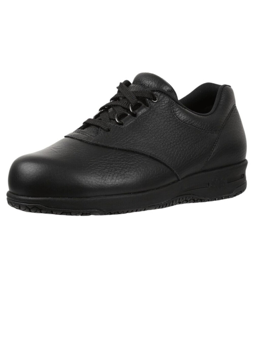 SAS Women's Freetime Sneakers Shoes Black Leather Size 8 M SUPPORT WORK *NOTE *
